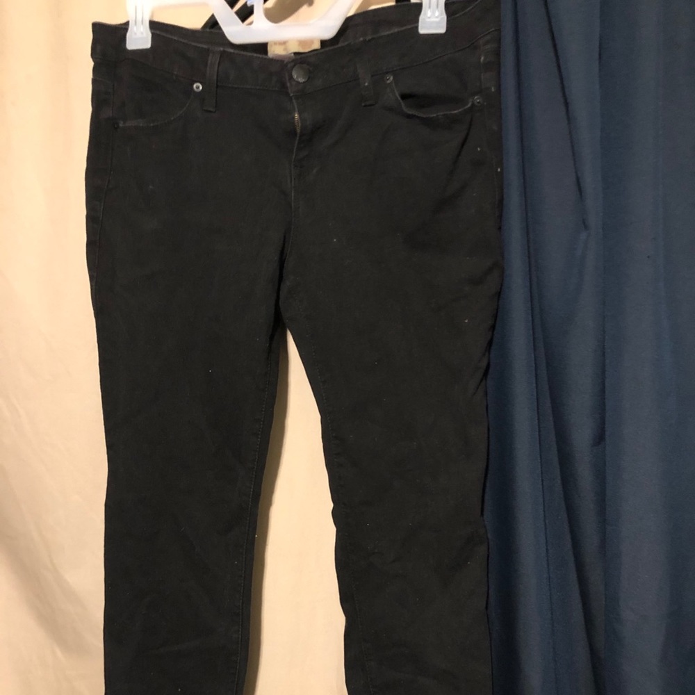 Used plus size black jeans